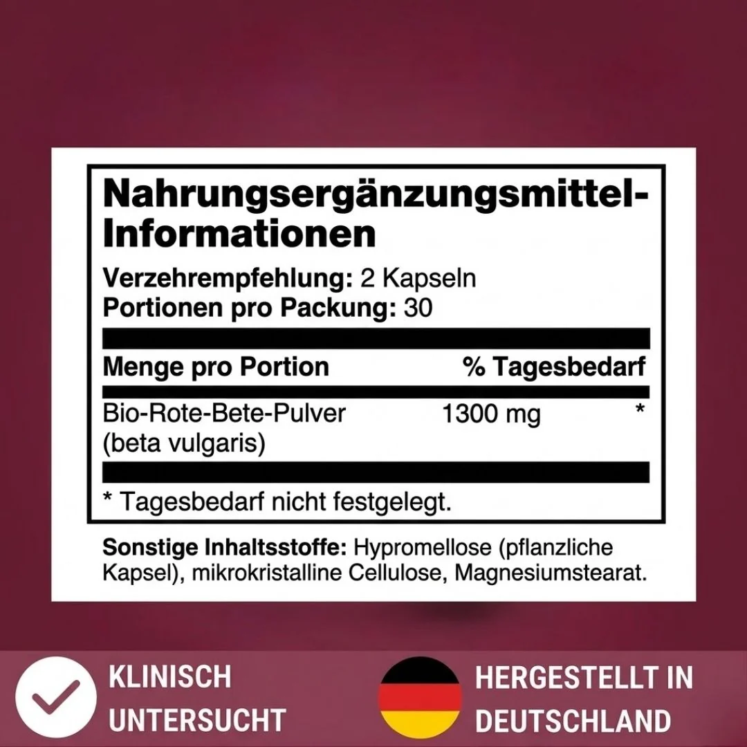 BeetPulse™ | Rote-Bete-basierte Kapsel-Formel - Image 9