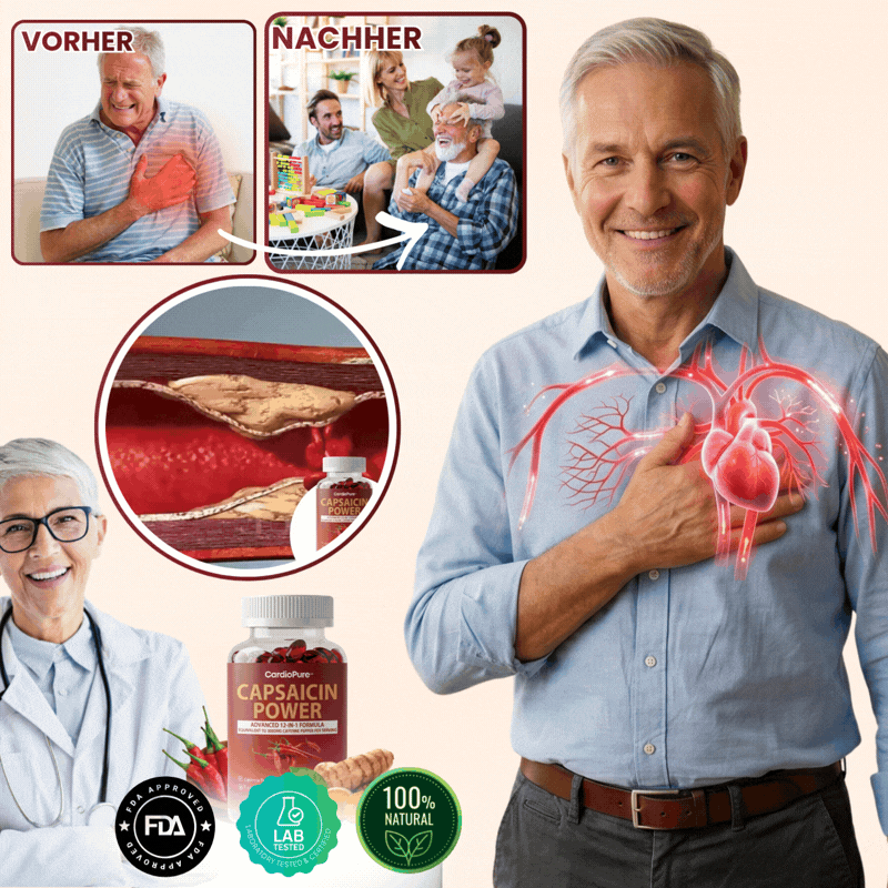 CardioPure™ | 12-in-1-Formel zur Reinigung von Arterienplaque