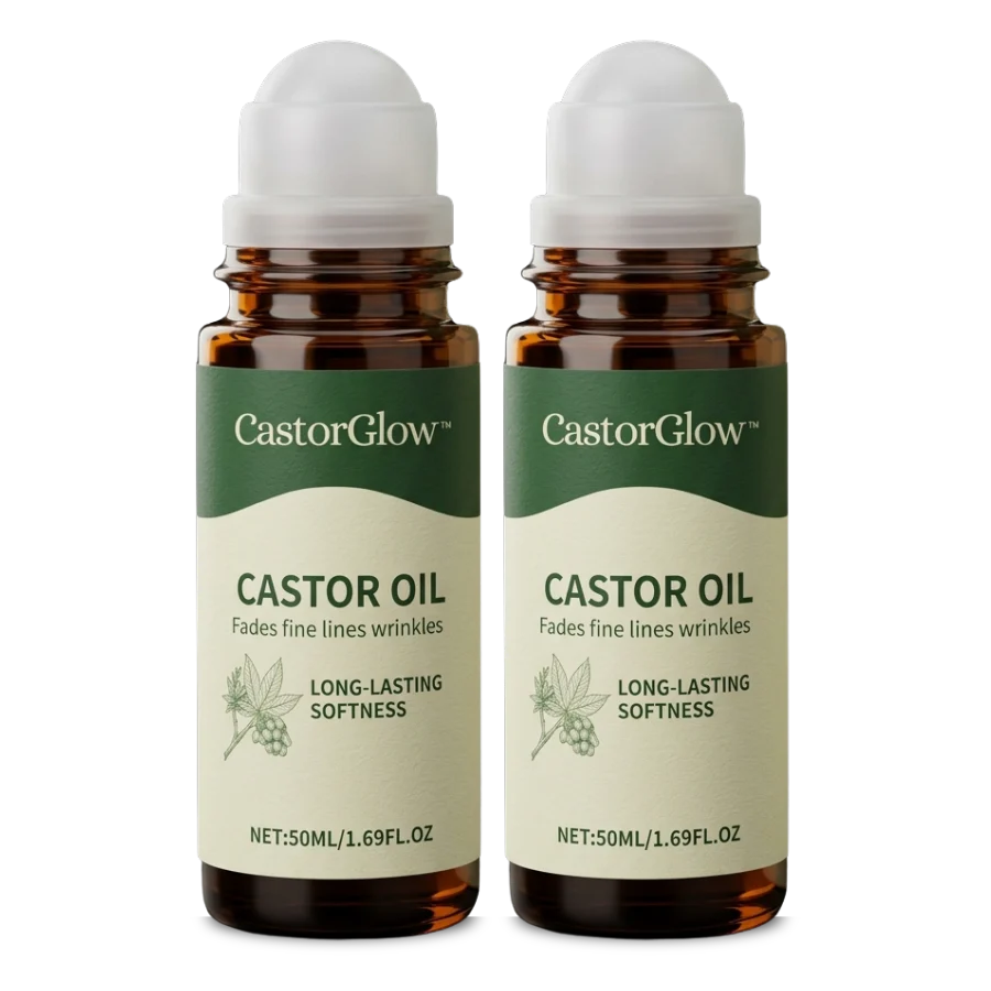 CastorGlow™ | Kaltgepresster Bio-Rizinusöl-Roll-On in Bernstein-Glas - Image 13
