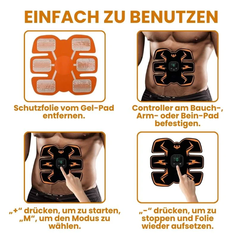 CoreFlex™ | EMS-Bauchtrainer Body Pad - Image 4