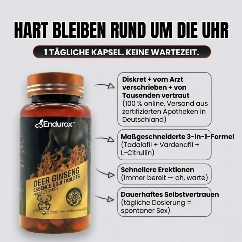 Endurox™ | 3-in-1-Kapseln gegen Erektionsprobleme - Image 11