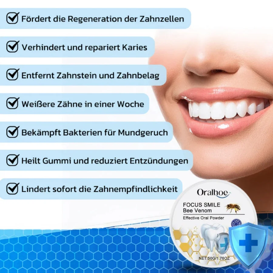 Focussmile™ | Bienengift-Behandlungspulver für den Oralgebrauch - Image 10