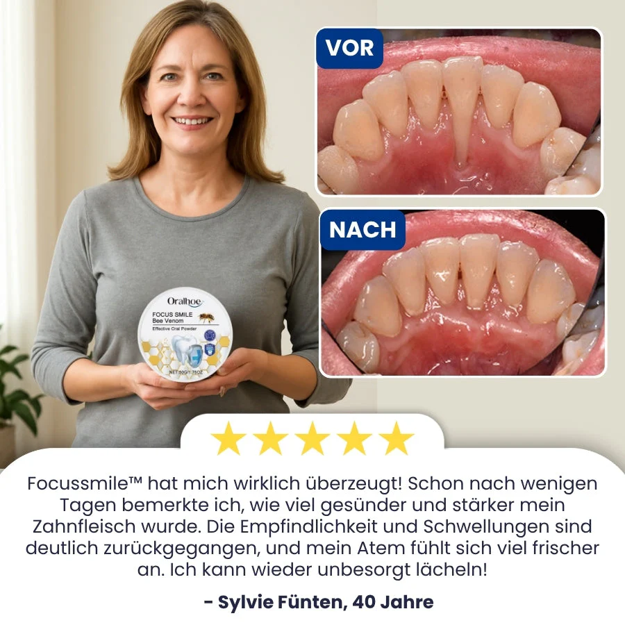 Focussmile™ | Bienengift-Behandlungspulver für den Oralgebrauch - Image 8