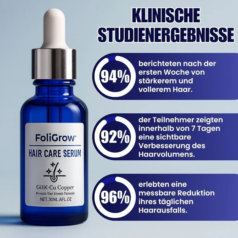 FoliGrow™ | Erlebe echtes Nachwachsen und gewinne in 7 Tagen 92% deines Haarvolumens zurück - Image 2