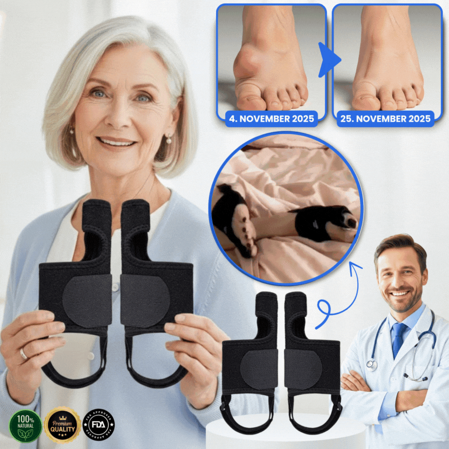FootFlexi™ | Hallux-Valgus-Entlastungsschiene