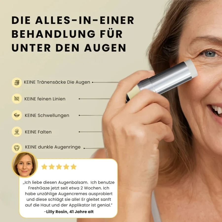 FreshGaze™ Augenbalsam | Verabschiede dich von Schwellungen und feinen Linien um 97% in 24 Stunden! - Image 4