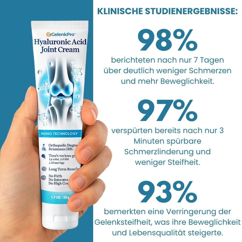 GelenkPro™ | Hyaluron-Creme gegen Gelenkschmerzen - Image 2
