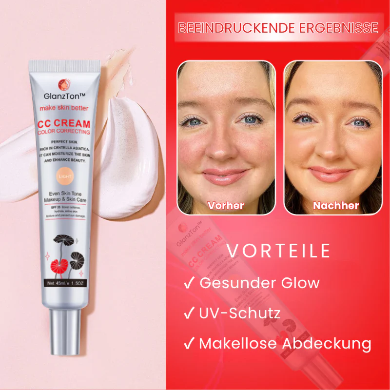 GlanzTon™ | Getönte, farbkorrigierende Gesichtscreme mit Lichtschutzfaktor (SPF) - Image 5
