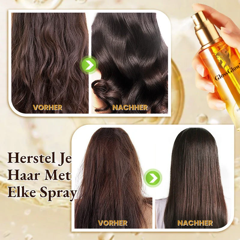 GlossGlow™ | Haarreparatur- & Anti-Frizz-Spray - Image 6