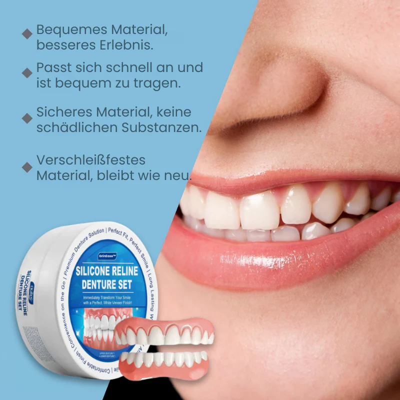 GrinEase™ | Silikon-Reline Prothesenset - Image 7