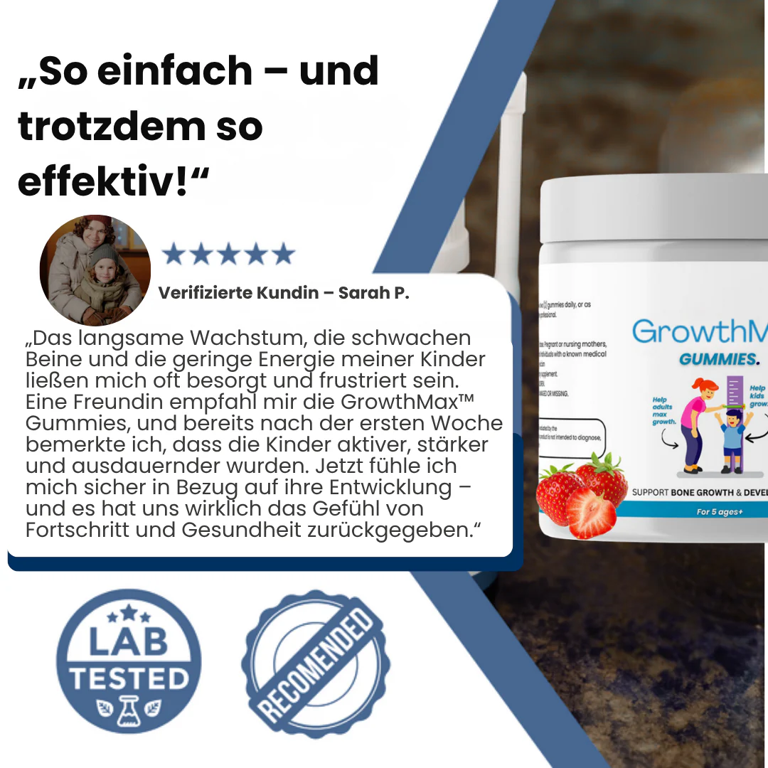 GrowthMax™ | Gummibärchen für Wachstum - Image 5