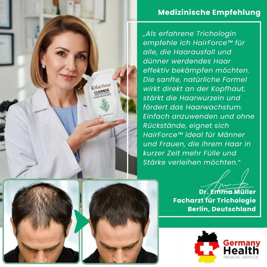 HairForce™ | Verabschieden Sie sich von Haarausfall und erhalten Sie in nur 2 Wochen volleres Haar! - Image 2