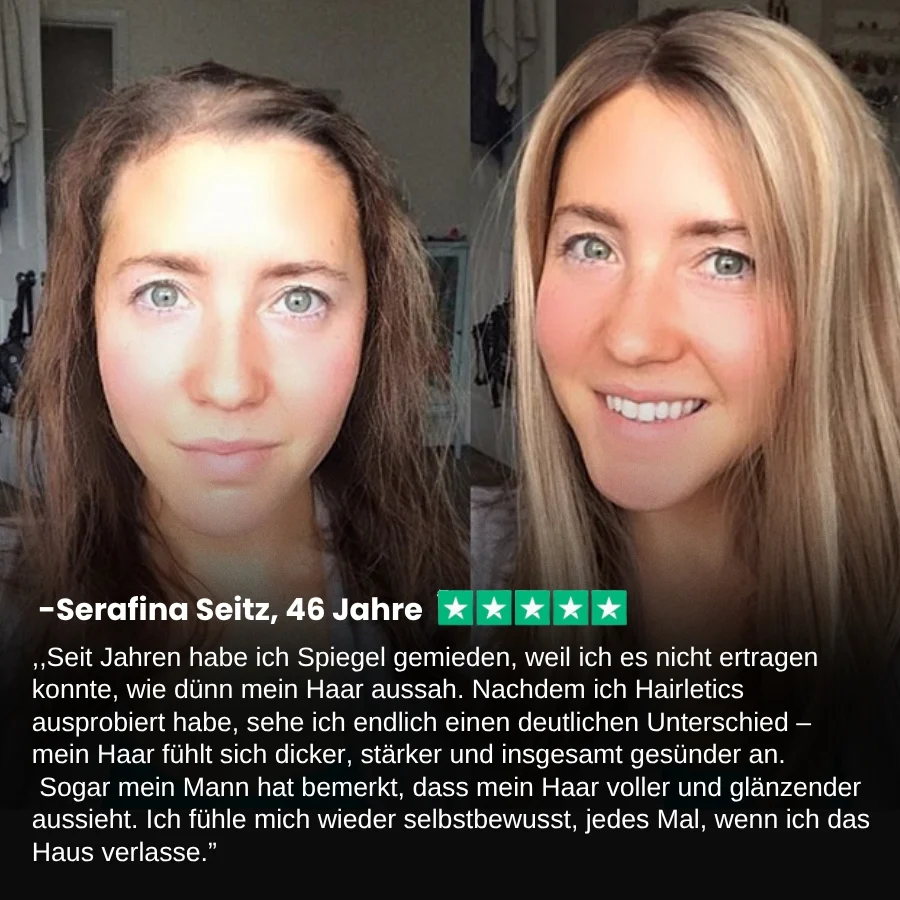 Hairletics™ | Das 60-Sekunden-Spray, das Ihren Scheitel füllt und das Haarvolumen direkt an der Wurzel stärkt! - Image 3