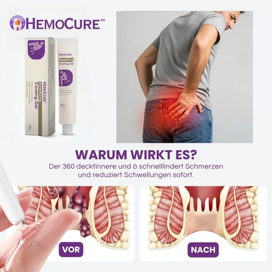 HemoCure™ | Hämorrhoiden Erfrischendes Beruhigendes Gel - Image 3