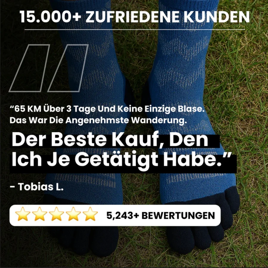 HikeSox™ | Coolmax Performance-Knöchelsocken fürs Wandern - Image 6