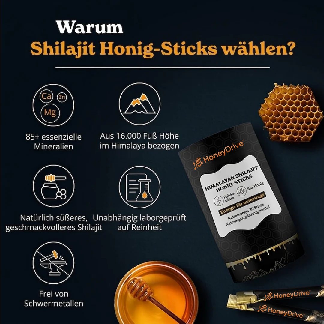 HoneyDrive™ | Männer-Performance-Honig - Image 2