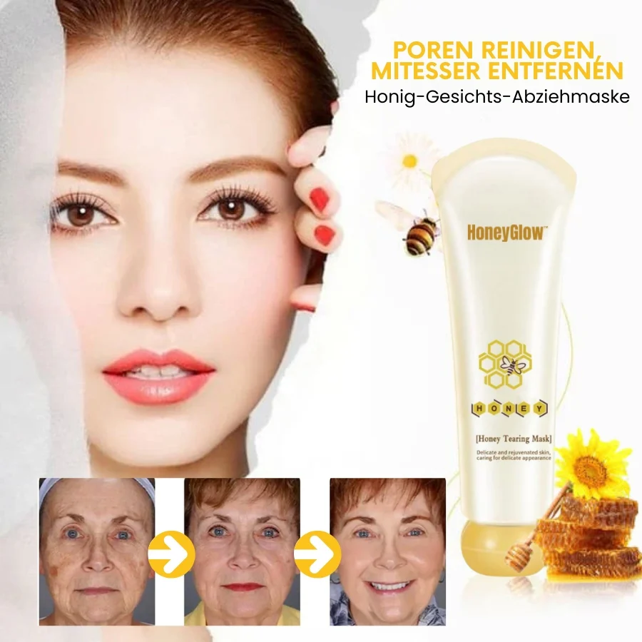 HoneyGlow™ | Kräuter-Peel-Off-Gesichtsmaske mit Honig für Flecken - Image 7