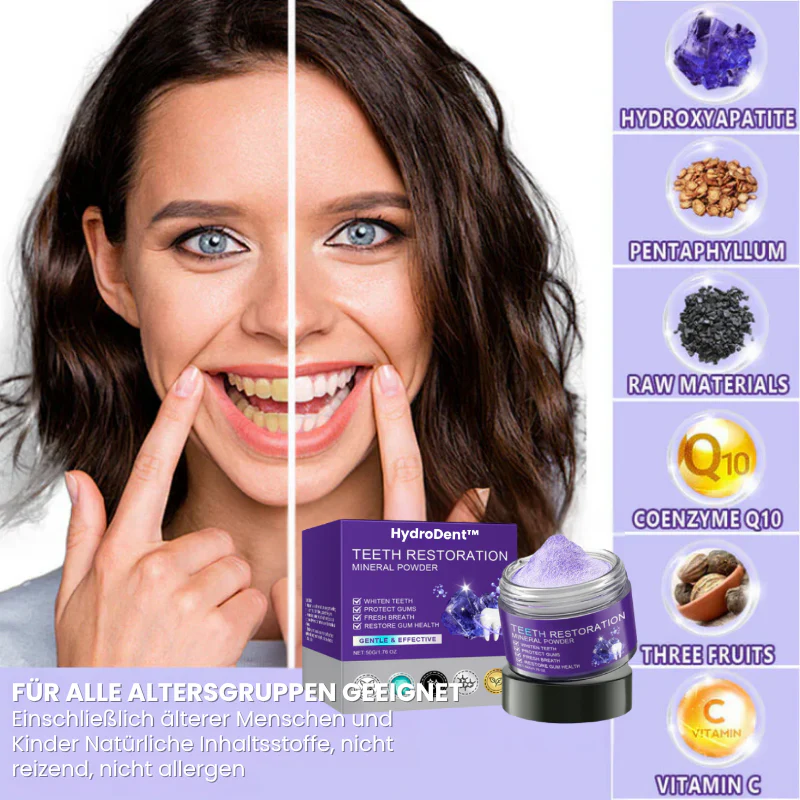 HydroDent™ | Beseitigt 97 % aller Karies und Zahnempfindlichkeit in nur 5 Tagen! - Image 9