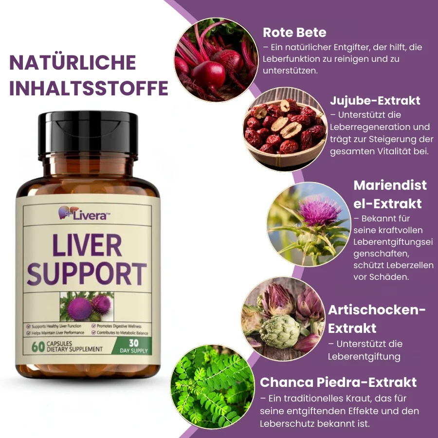 Livera™ | Kräuter-Nahrungsergänzungsmittel für Leberunterstützung - Image 2