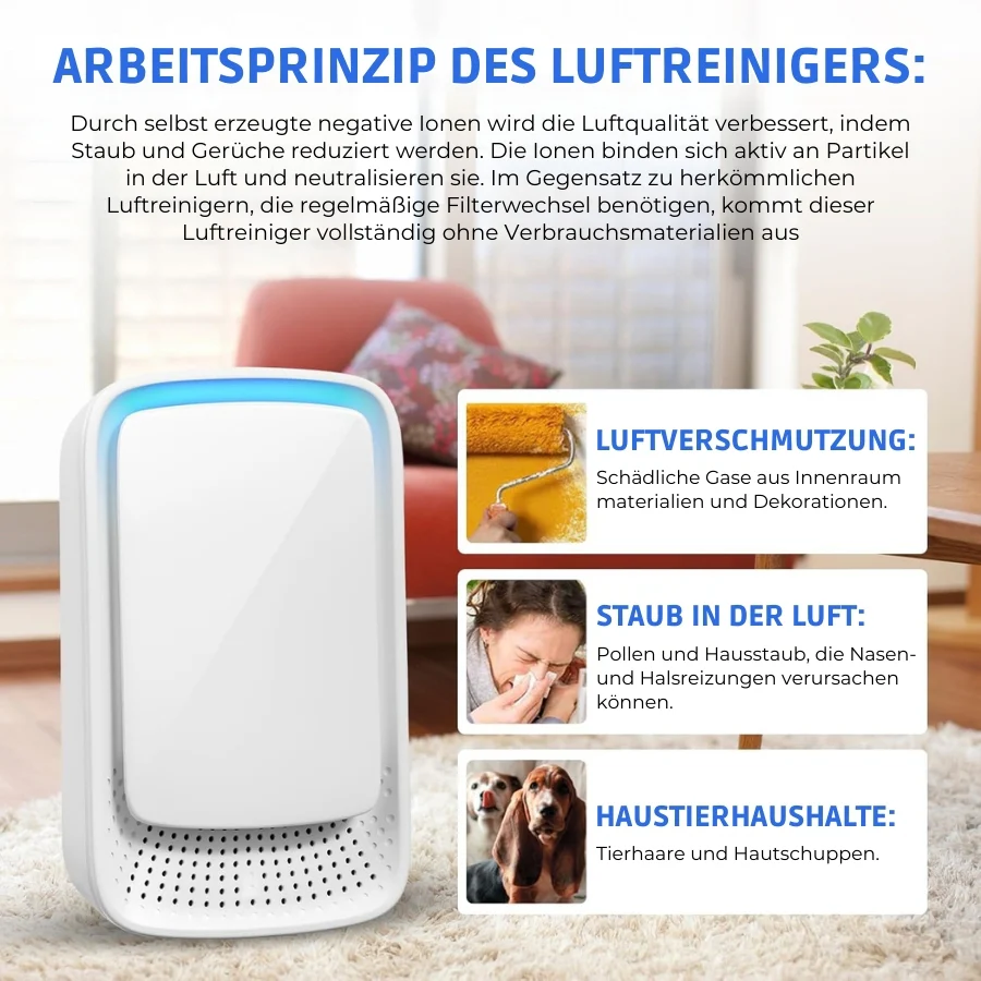 LuminAir™ | Steckdosen-Luftreiniger - Image 8