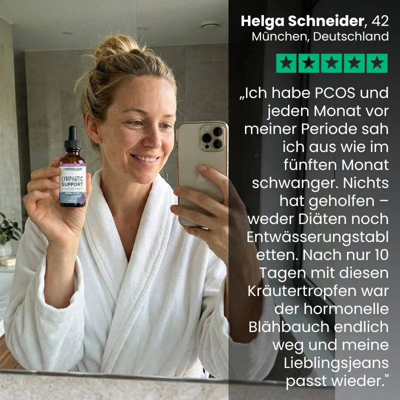 LymphoClear™ | Kräutertropfen gegen Blähungen und Schwellungen - Image 7