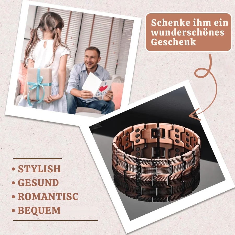 MagnoElite™ | Elegantes magnetisches Kupferarmband für Männer - Image 3