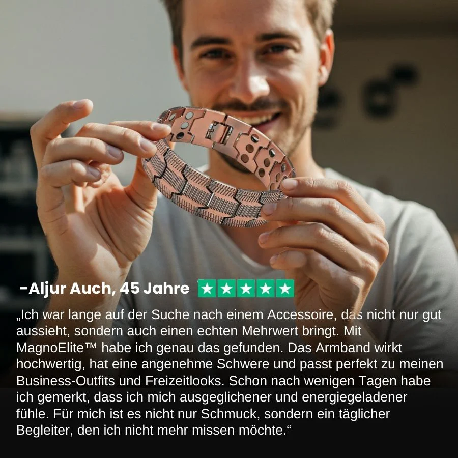 MagnoElite™ | Elegantes magnetisches Kupferarmband für Männer - Image 5