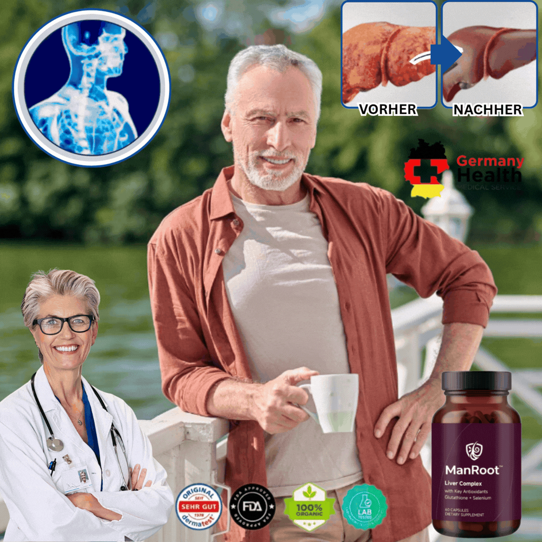 ManRoot™ | Nahrungsergänzung für Schilddrüse & Leber-Komplex