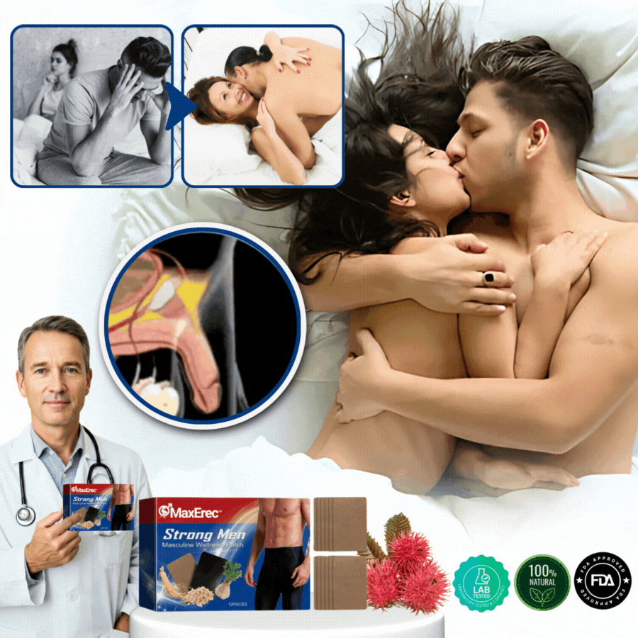 MaxErec™ | Lang anhaltende Erektionen in nur 3 Tagen! 3x dicker & länger!