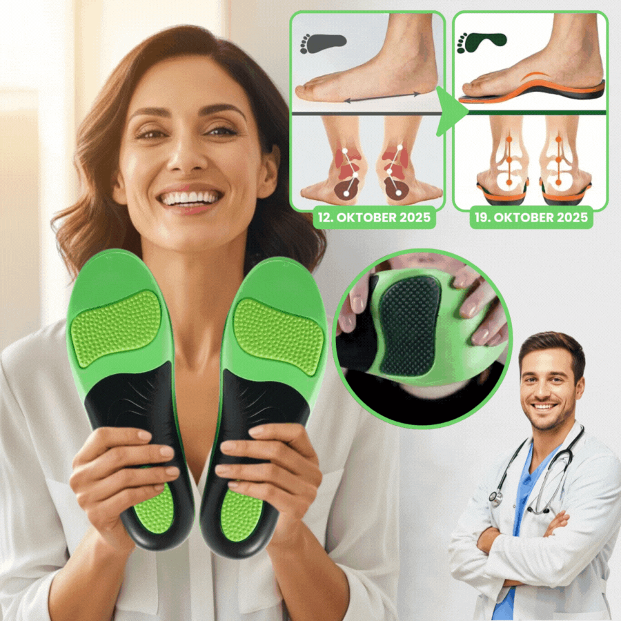 MediSole™ | Orthopädische Einlegesohlen zur Schmerzlinderung