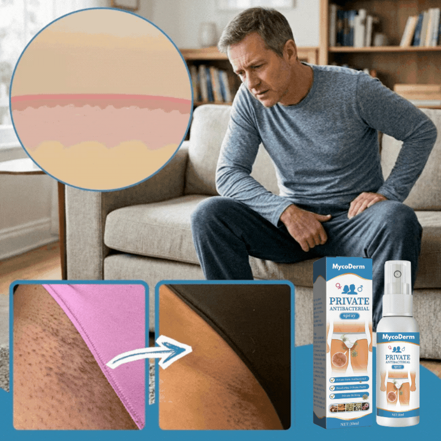 MycoDerm™ Anti-Pilz-Spray | Beseitigt Juckreiz und Reizungen in nur 48 Stunden!