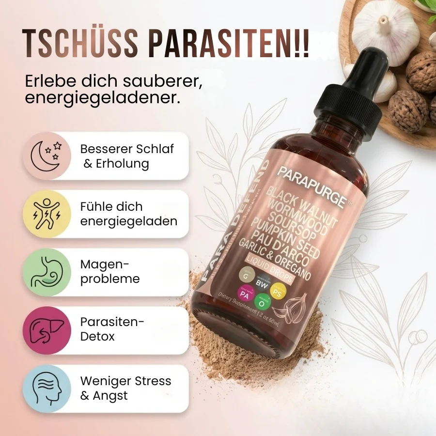 ParaPurge™ | Wermut, Schwarznuss Parasiten-Detox - Image 6