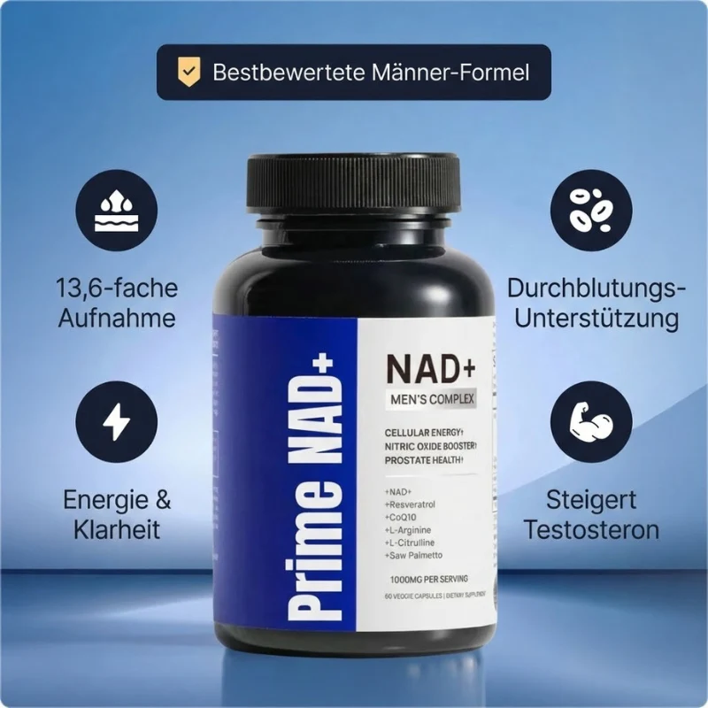 Prime NAD+™ | 13-in-1 Liposomales NAD+ gegen Erektionsstörungen - Image 9