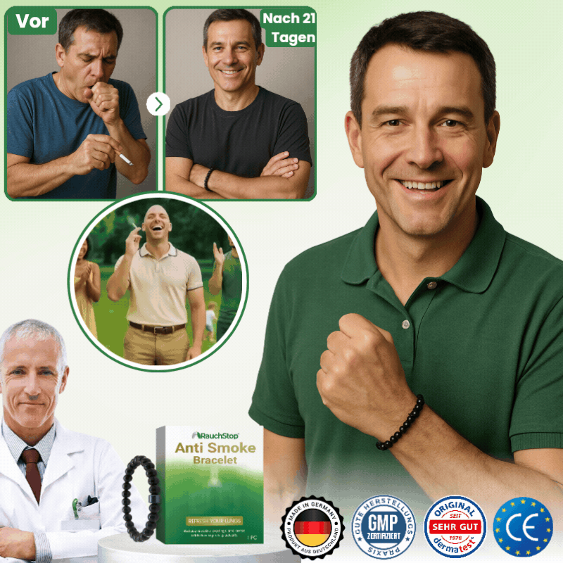RauchStop™ | Anti-Raucher-Magnetarmband