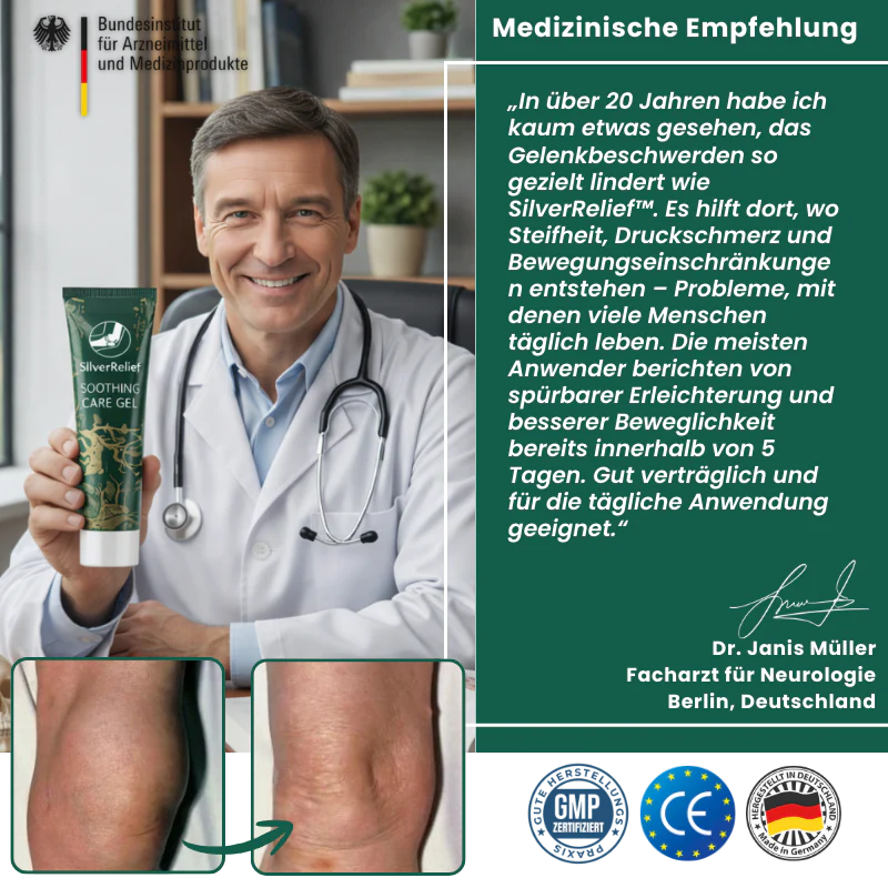 SilverRelief™ | Gelenk Therapie Gel - Image 2