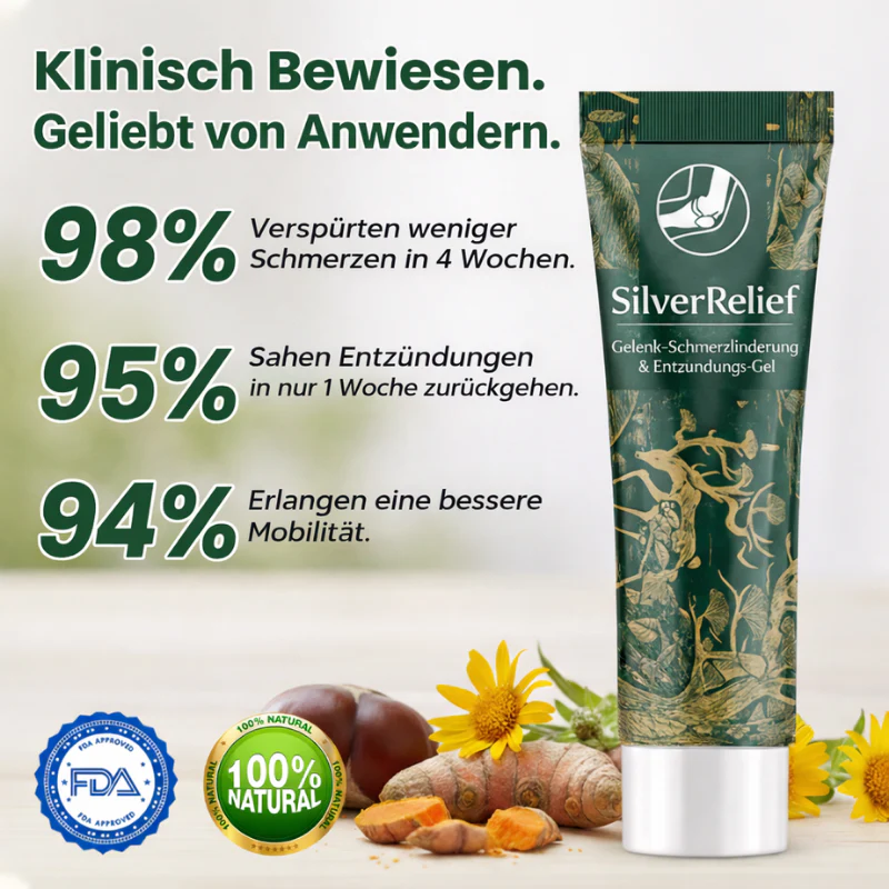 SilverRelief™ | Gelenk Therapie Gel - Image 4