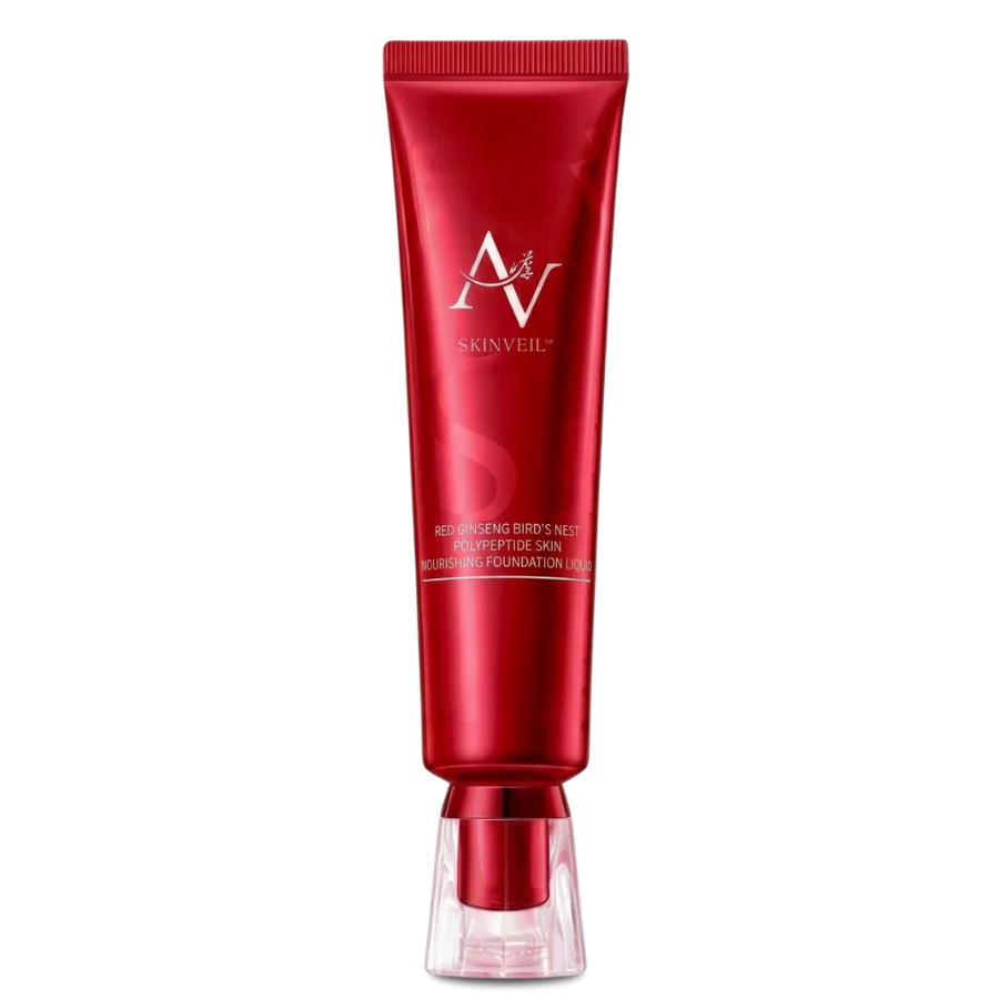 SkinVeil™ | Rote Human Ginseng nährende flüssige Foundation - Image 12