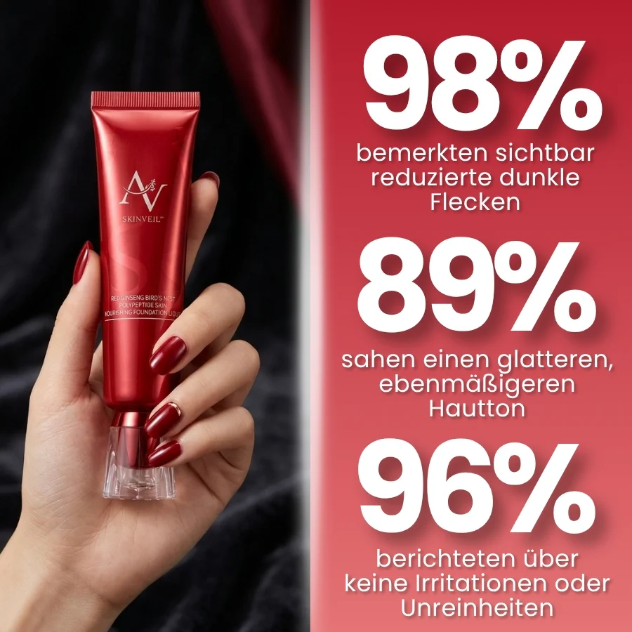 SkinVeil™ | Rote Human Ginseng nährende flüssige Foundation - Image 3