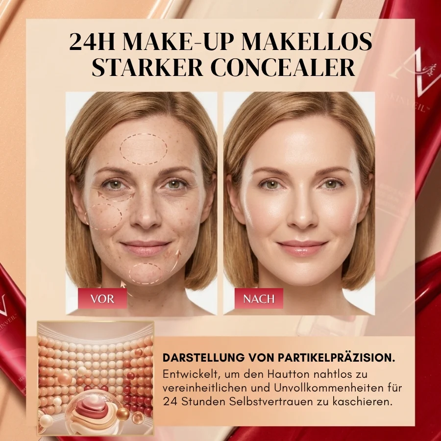 SkinVeil™ | Rote Human Ginseng nährende flüssige Foundation - Image 5