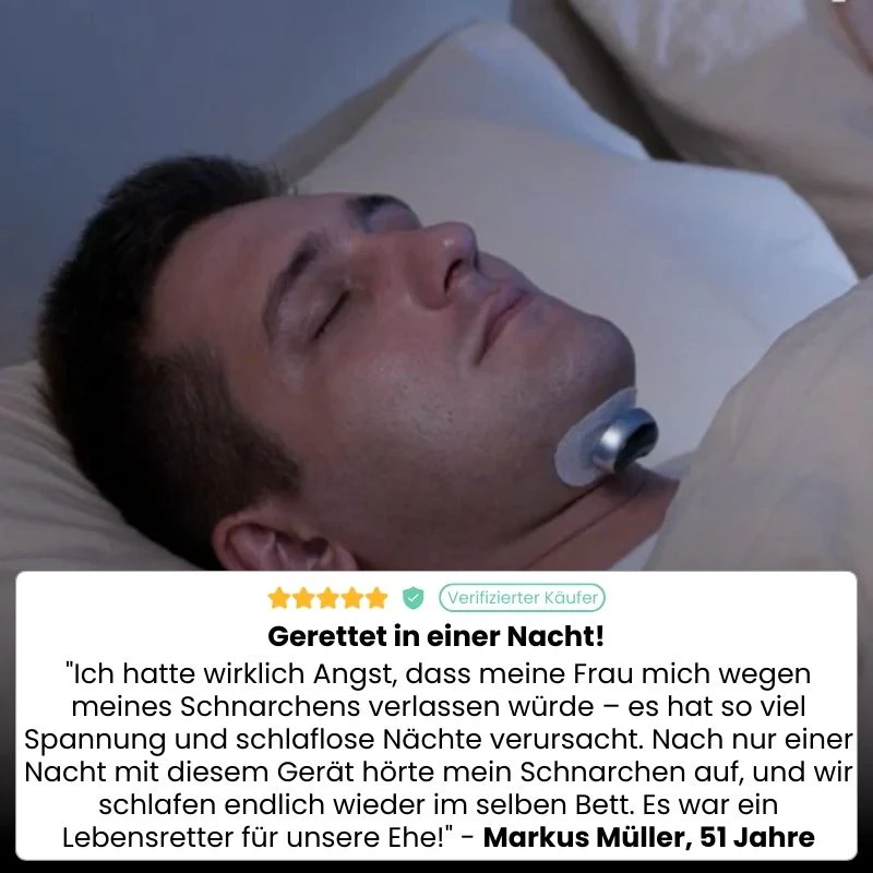 SnoreZero™ EMS-Anti-Schnarch-Gerät | Schnarchen sofort stoppen – 96% Erfolgsrate ab der ersten Nacht! - Image 9