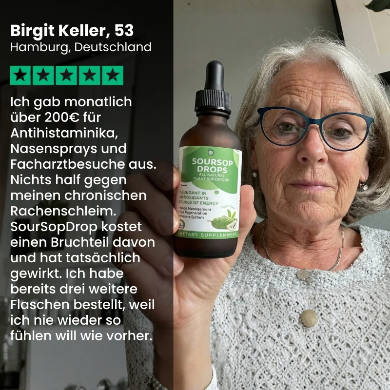 SourSopDrop™ | Reine Stachelannonen-Formel zur Schleimentfernung - Image 5