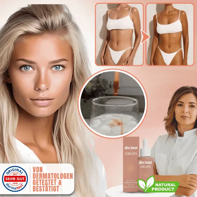 SunKiss™ | Sonnenlose Bräunungstropfen