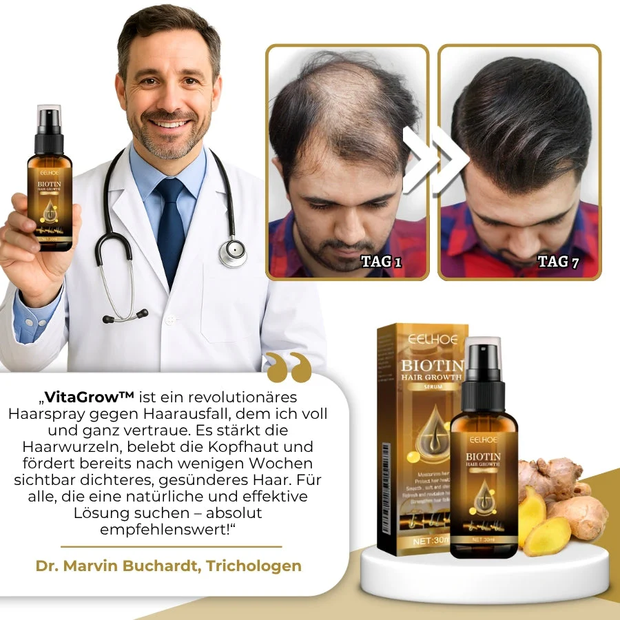 VitaGrow™ | Biotin Haarwuchs-Spray - Image 7