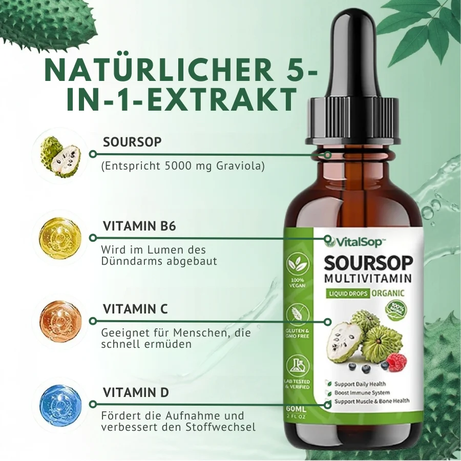 VitalSop™ | Flüssige Soursop-Tropfen für Herz & Kreislauf - Image 6